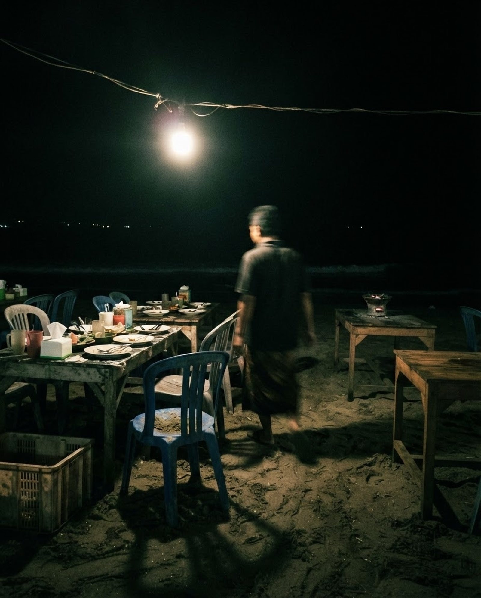 짐바란, 해산물 비치 다이닝